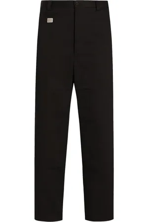Dolce & Gabbana Pantalon à plaque logo