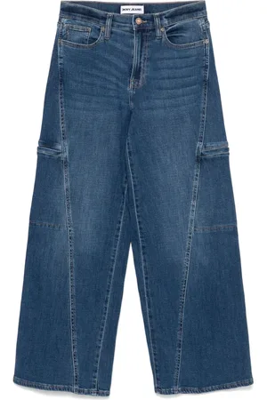 DKNY Jean ample à taille haute