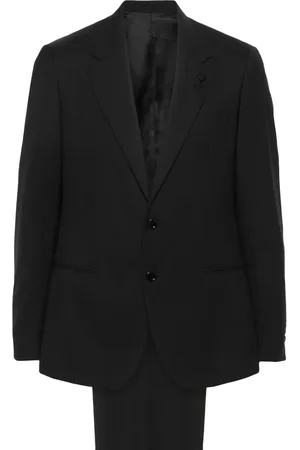 LARDINI Costume en laine à veste à simple boutonnage
