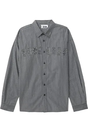 Izzue Chemise en coton à rayures