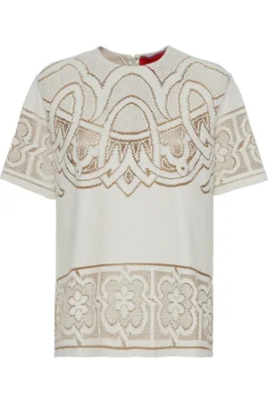 La DoubleJ T-shirt brodé Lacey House