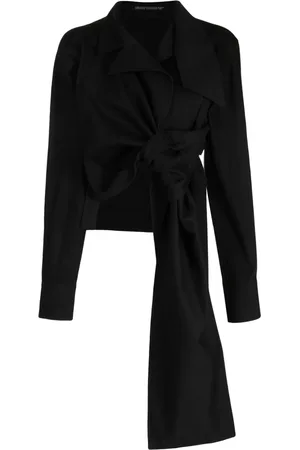 YOHJI YAMAMOTO Veste froncé en coton