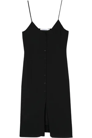 Calvin Klein Robe mi-longue à logo imprimé