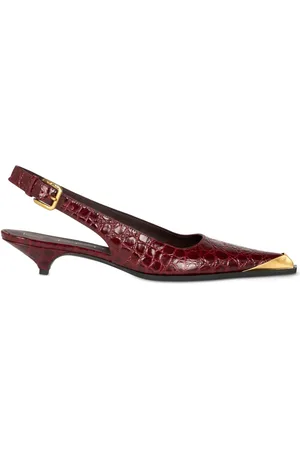 Etro Escarpins à effet peau de crocodile