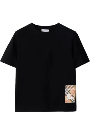 Burberry T-shirt à motif Check Label