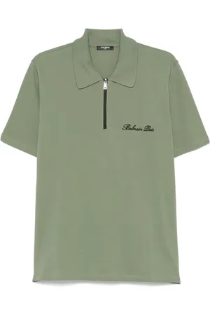 Balmain Polo à logo brodé