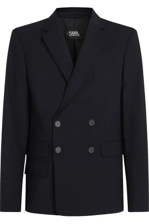 Karl Lagerfeld Blazer à boutonnière croisée