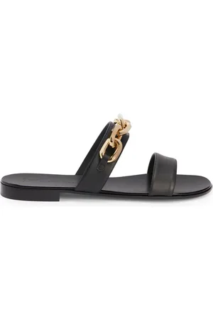 Giuseppe Zanotti Sandales Aubert à détail de chaîne