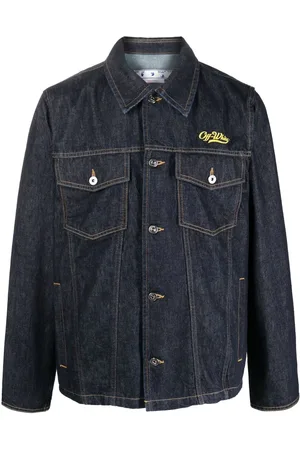 OFF-WHITE Veste en jean Wave Off