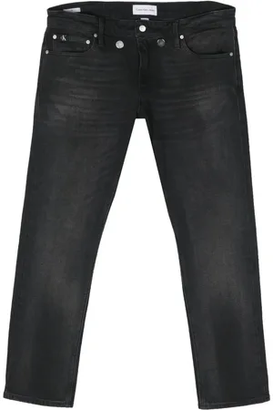 Calvin Klein Jean en coton stretch à taille basse