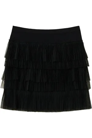 Twin-Set Minijupe à empiècements en tulle