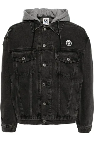 A Bathing Ape Veste à patch logo