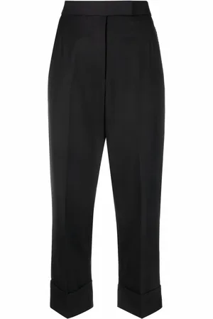 Thom Browne Pantalon de tailleur en laine à détails de perles