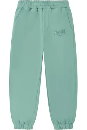 Fendi Pantalon de jogging à logo brodé