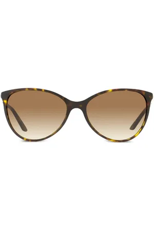 VERSACE Lunettes de soleil à monture papillon oversize