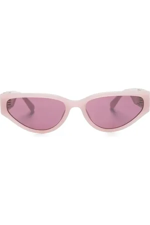 Linda Farrow Lunettes de soleil à monture papillon