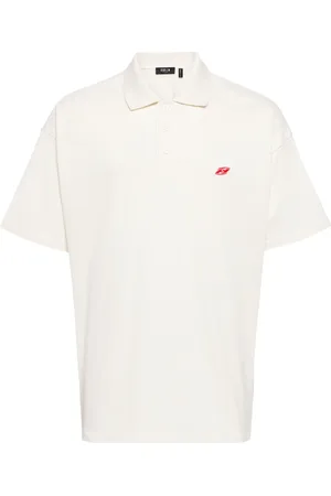 FIVE CM Polo en coton à logo brodé