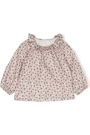 TEDDY & MINOU Blouse en coton à fleurs