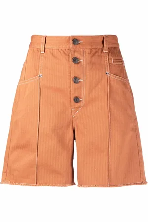 Isabel Marant Short en coton à boutonnière