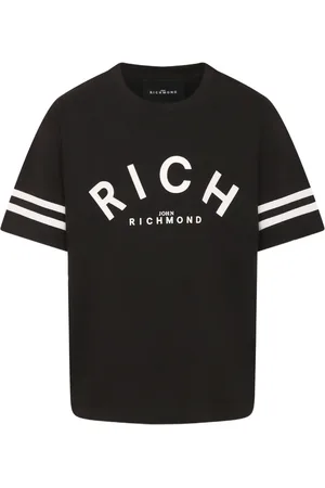 John Richmond T-shirt à logo imprimé