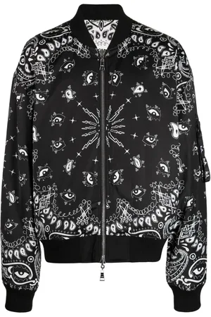 HACULLA Veste bomber à imprimé cachemire