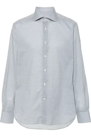corneliani Chemise à motif géométrique
