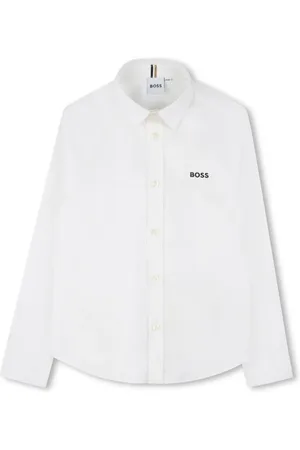 HUGO BOSS Chemise à logo brodé