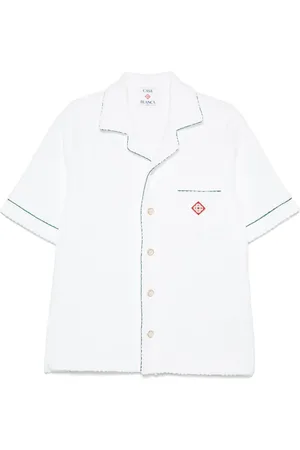 Casablanca Chemise à motif monogrammé embossé