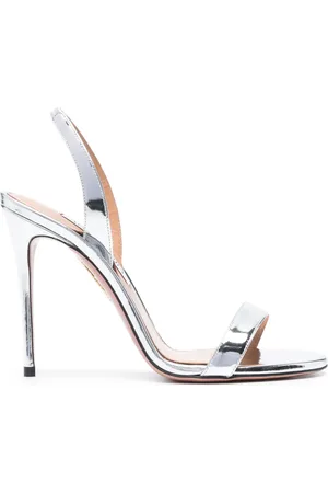 Aquazzura Sandales So Nude 110 mm en cuir