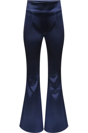 GALVAN Pantalon évasé à design sculpté