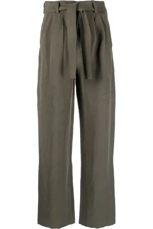 Woolrich Pantalon droit à taille nouée