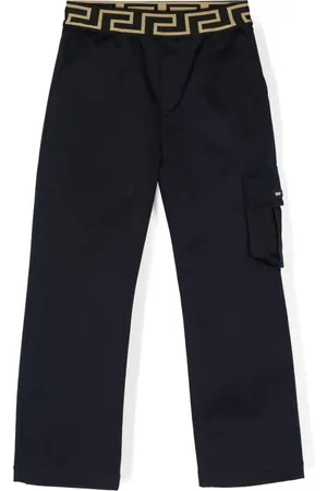 VERSACE Pantalon cargo à taille logo