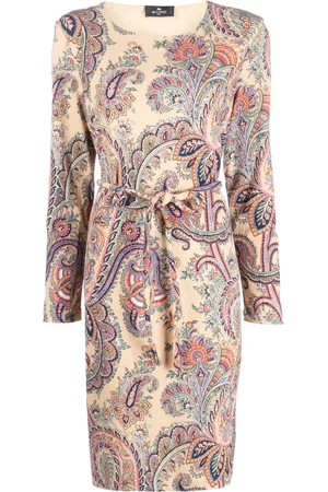 Etro Robe à motif cachemire