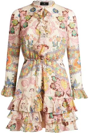 Etro Robe courte à volants
