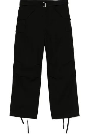 SACAI Pantalon ceinturé à poches cargo