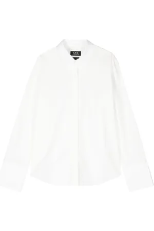 A.P.C. Chemise en coton à manches longues