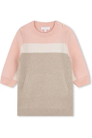 Chloé Robe en maille à manches longues