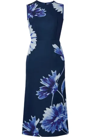 Erdem Robe sans manches à coupe mi-longue