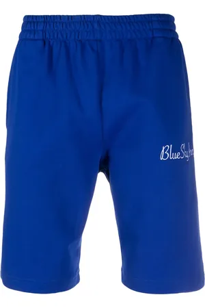 BLUE SKY INN Short en coton à logo imprimé