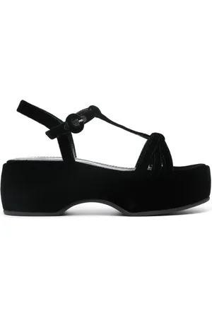 Nicole Saldanã Sandales Lily 60 mm en velours