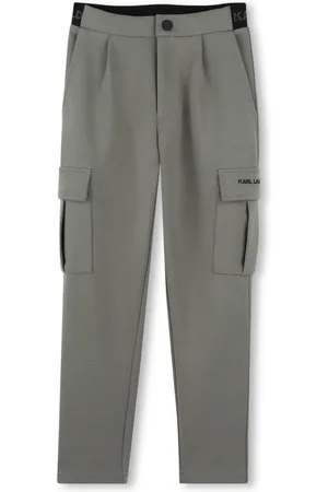 Karl Lagerfeld Pantalon fuselé à poches cargo