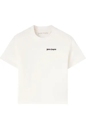 Palm Angels T-shirt en coton à logo brodé