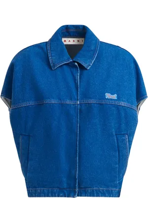 Marni Veste en jean à manches courtes