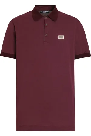 Dolce & Gabbana Polo à plaque logo