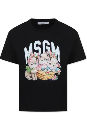 Msgm T-shirt à logo imprimé