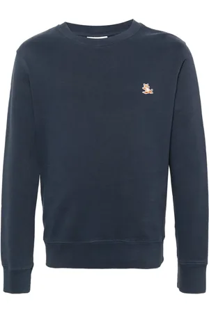 Maison Kitsuné Sweat en coton à motif renard