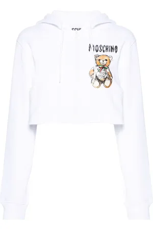 Moschino Hoodie zippé à motif graphique