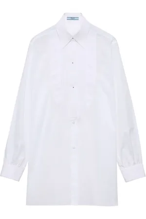 Prada Chemise à design plissé