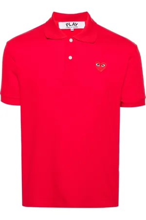 Comme des Garçons Polo à patch cœur