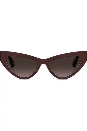 Moschino Lunettes de soleil à plaque logo